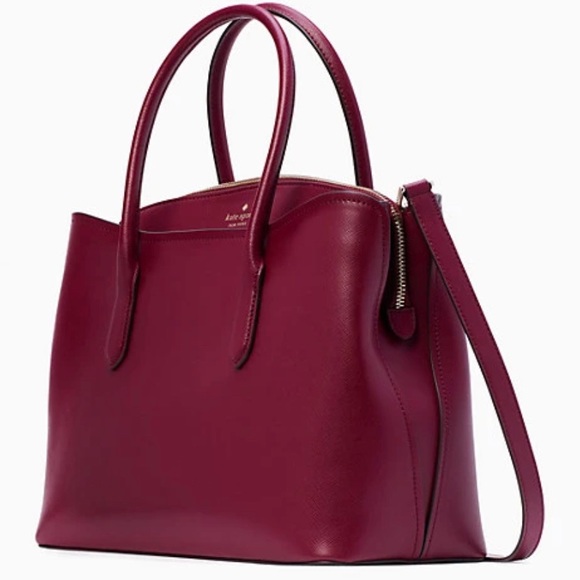 Authentic Kate spade Leather OPEN/zip SATCHEL/CROSBY - Picture 5 of 16